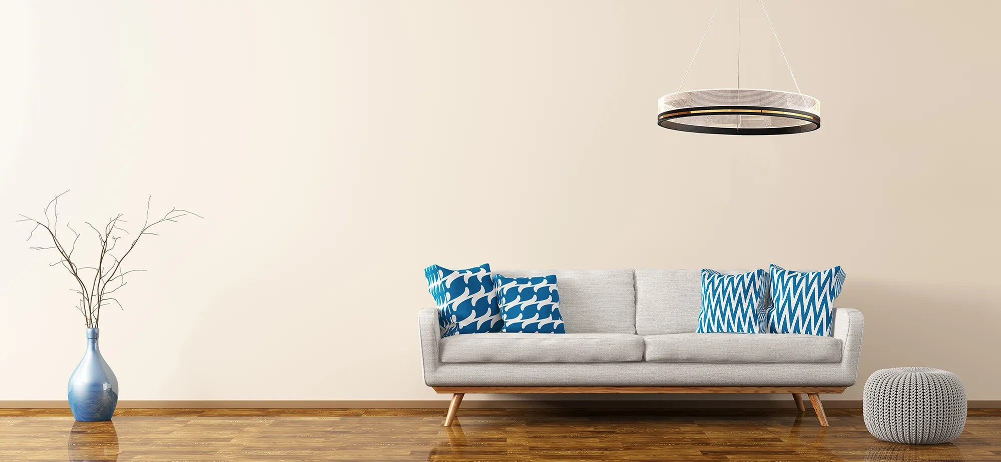 Lampa Wisząca LED APP1192-CP Czarno Złota 4