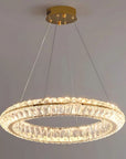 LAMPA SUFITOWA WISZĄCA LED APP1769-CP Złota 80cm 4