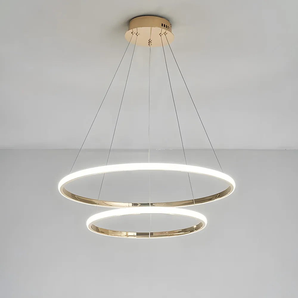 Lampa Wisząca LHJ007-CP2 Złota 4