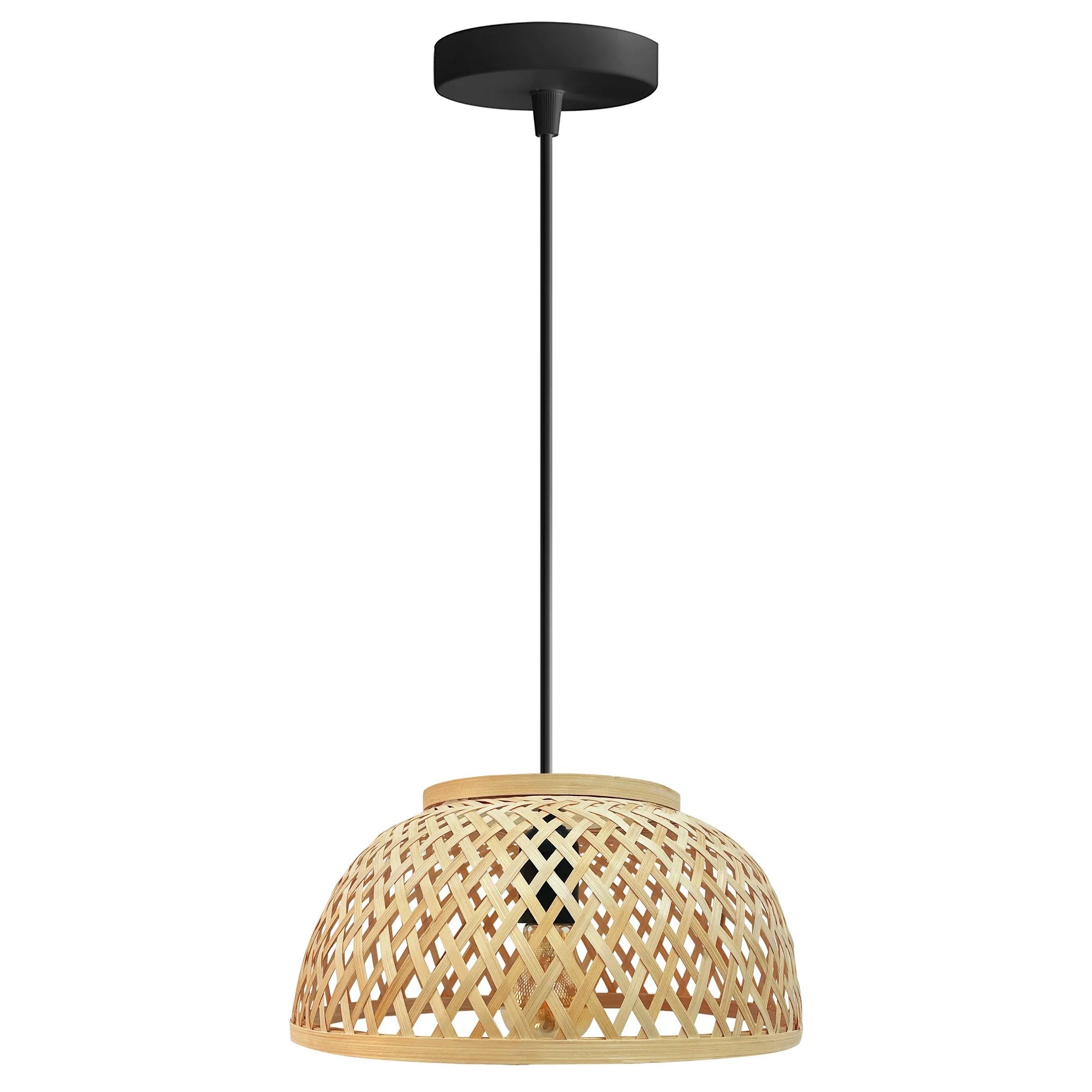 LAMPA WISZĄCA BAMBUSOWA APP1628-1CP 4