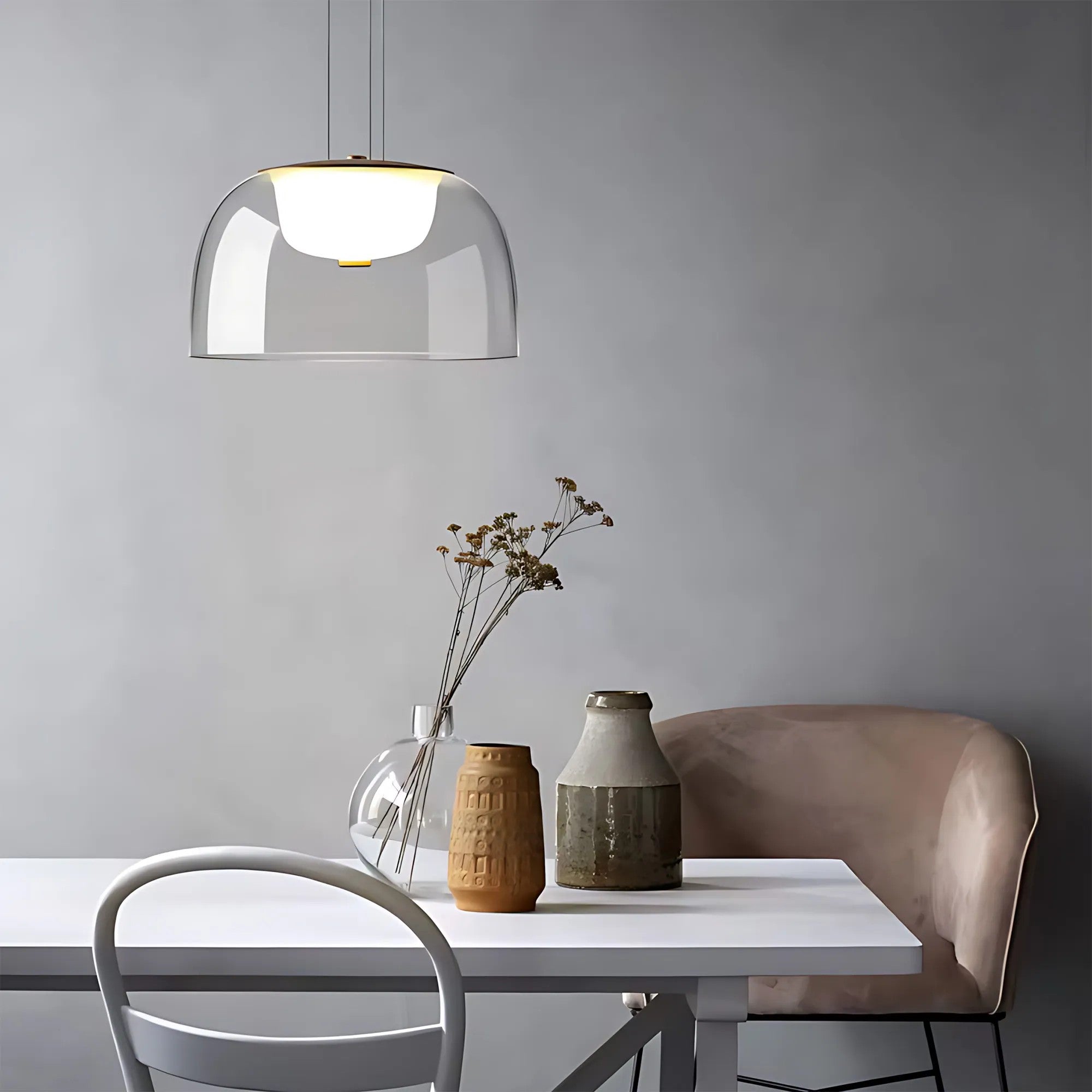 LAMPA WISZĄCA LED APP1690-1PC B Złota 4