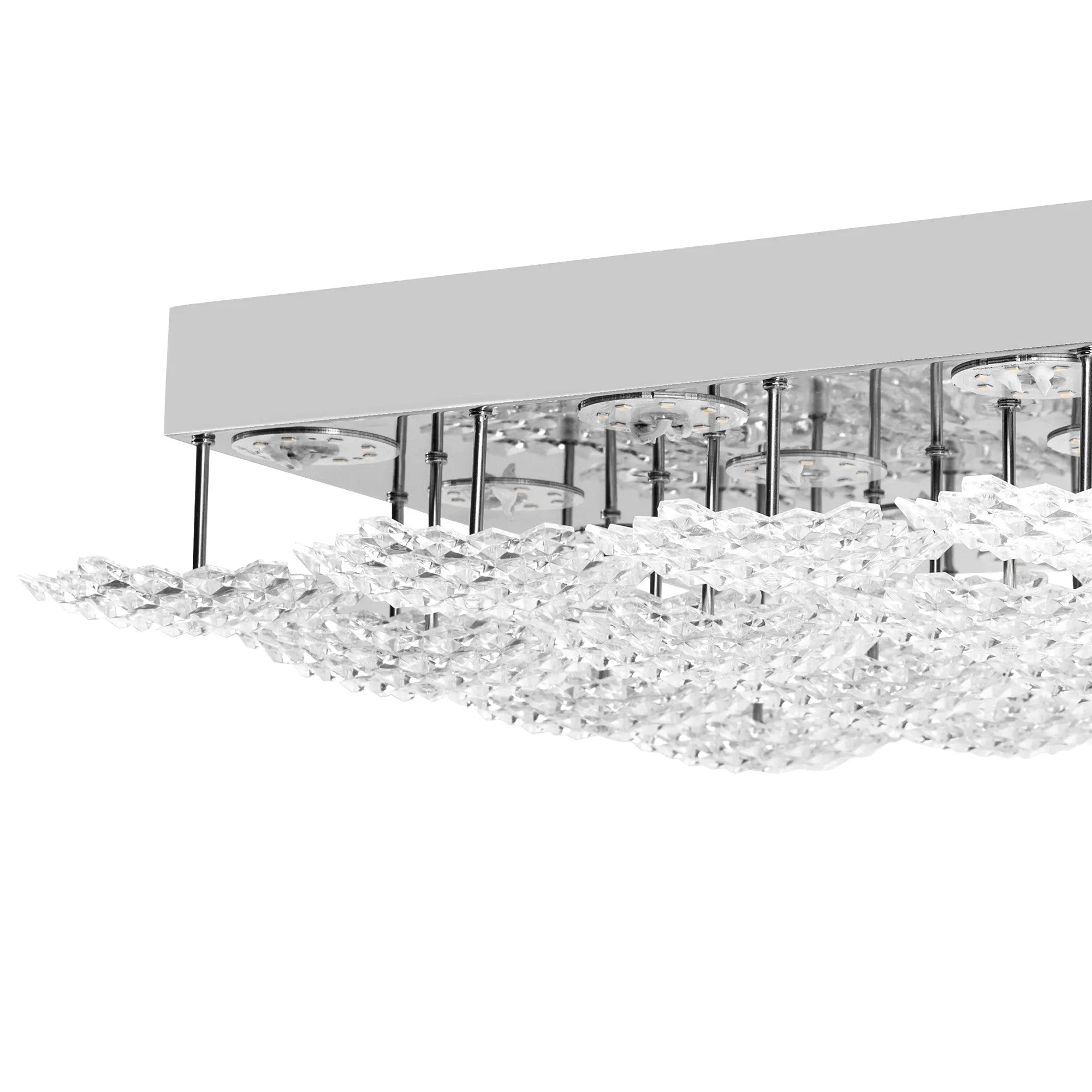 Plafon LED Kryształowy MS015-C Chrome 4
