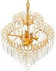 KRYSZTAŁOWA LAMPA SUFITOWA 312358 Złota 4