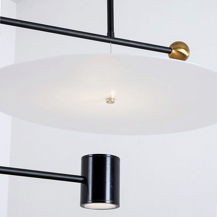Lampa Sufitowa LED APP589-1CP Czarna