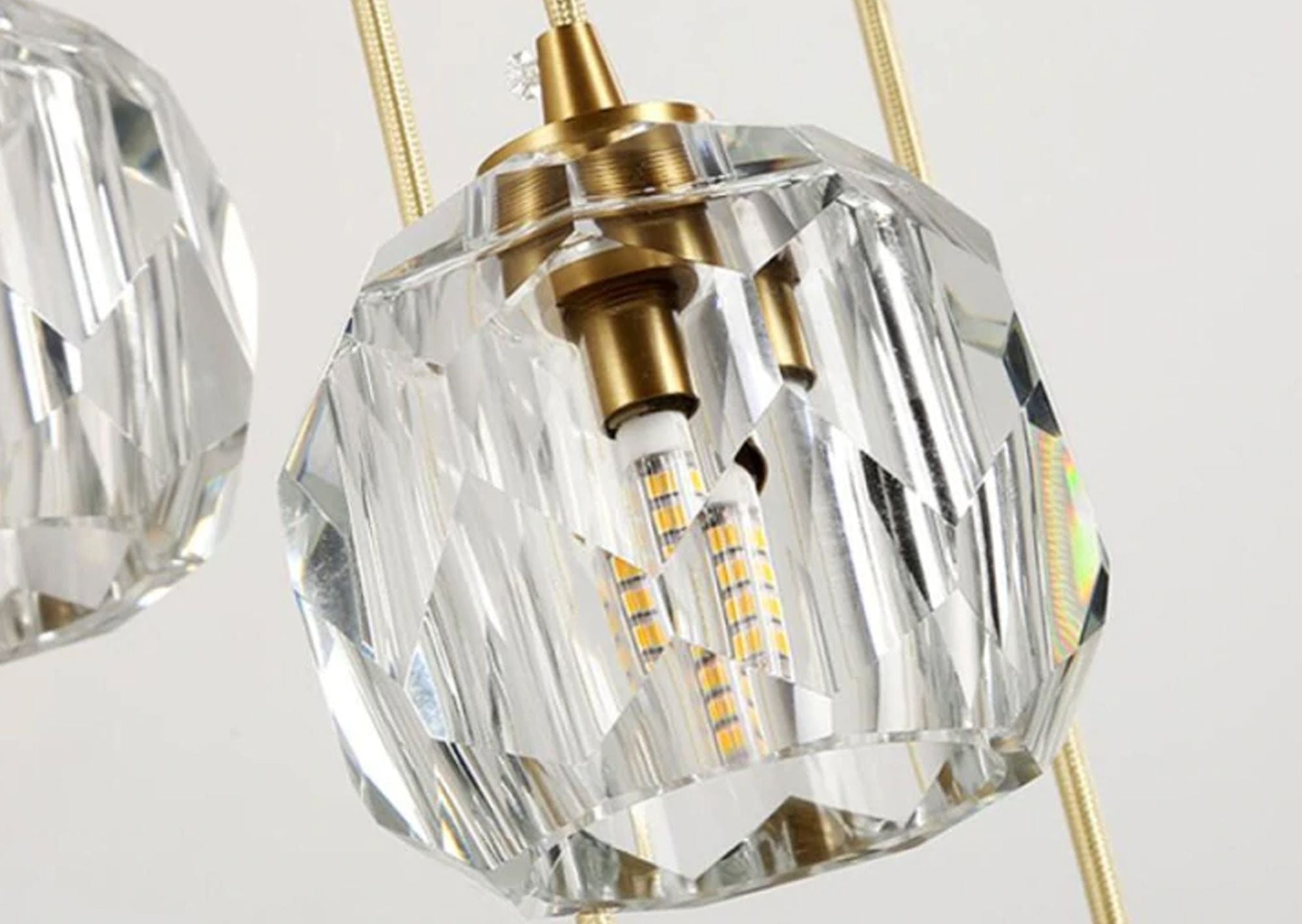 Lampa Sufitowa Kryształ APP586-1CP Czarna