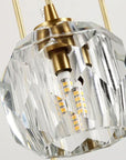 Lampa Sufitowa Kryształ APP586-1CP Czarna