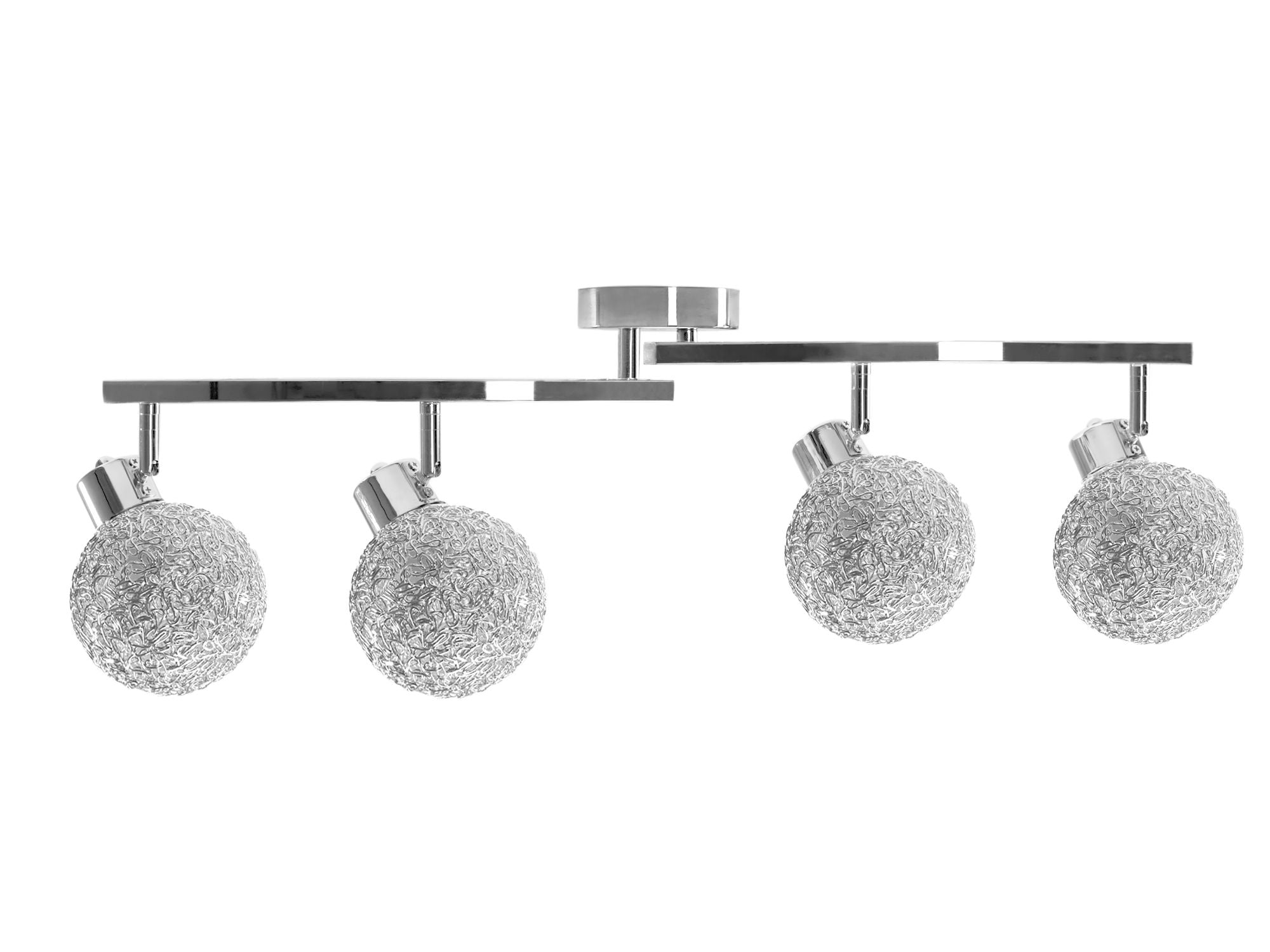 Lampa Sufitowa Wisząca Metalowa APP673-4C CHROM