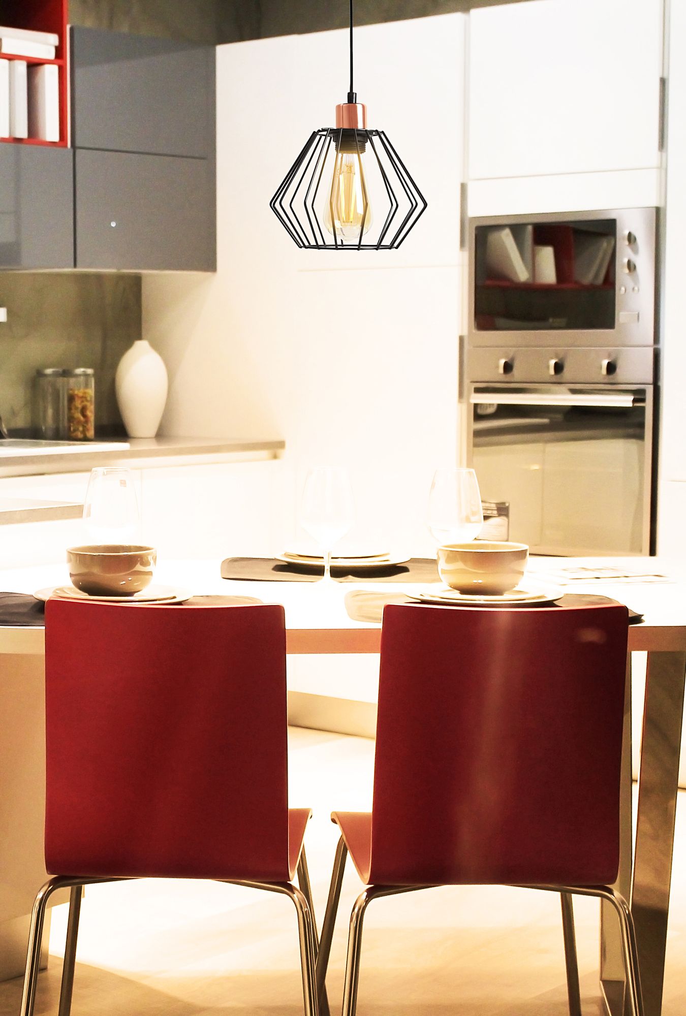 Lampa Sufitowa Wisząca W Stylu Loft Siena