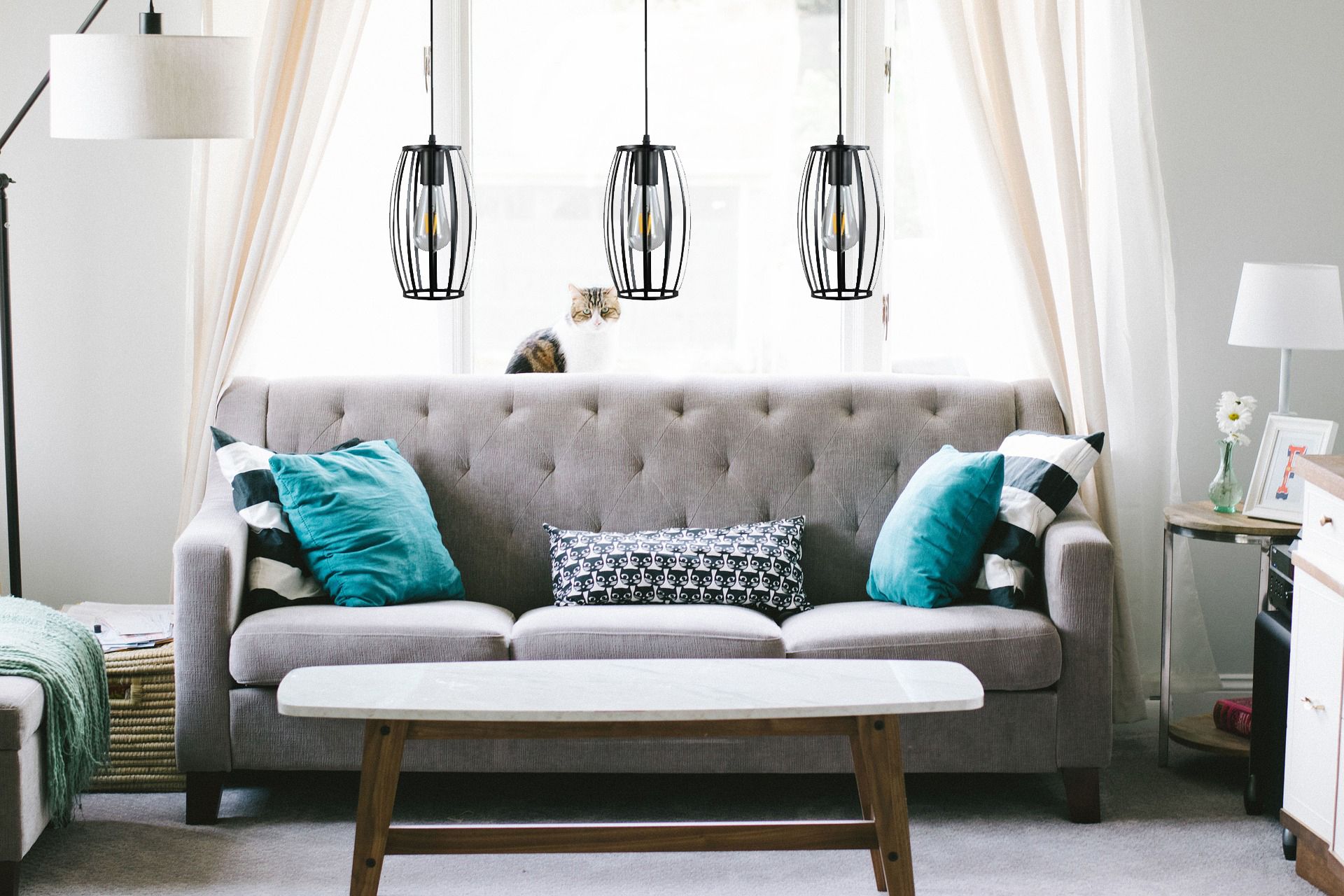 Lampa sufitowa wisząca w stylu loft 181686