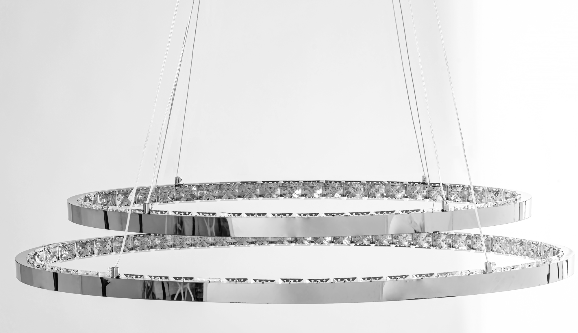 Lampa Kryształowa Wisząca Led App771-3cp