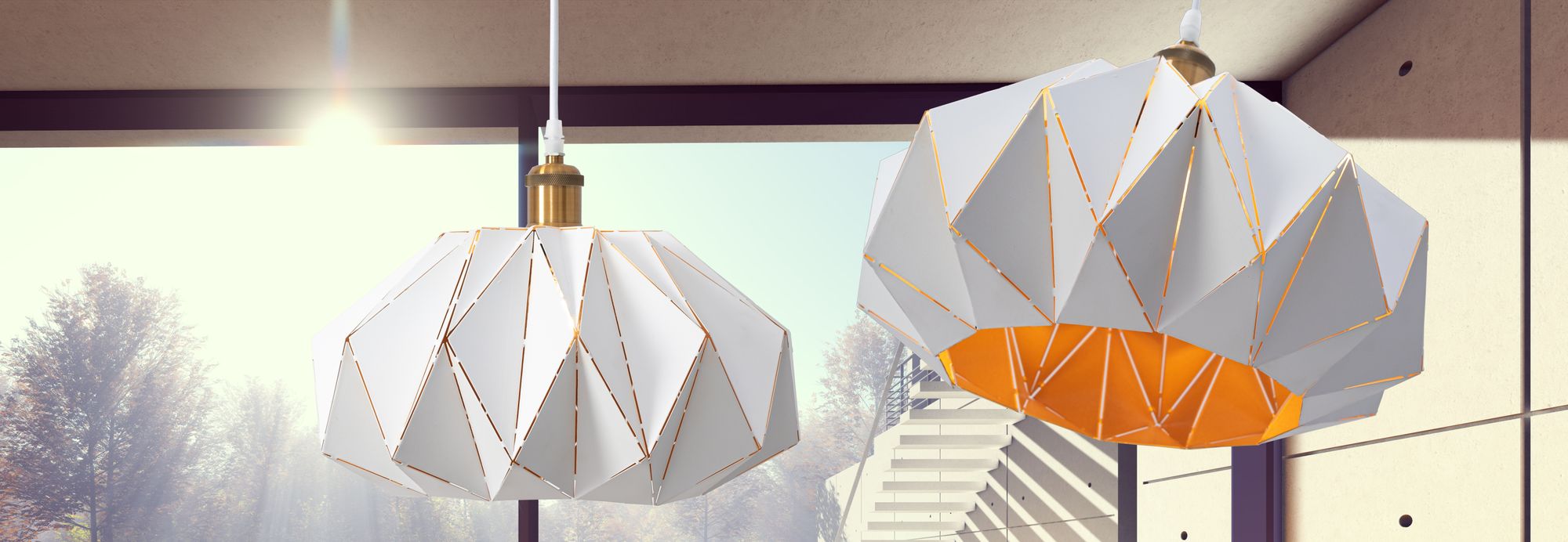Lampa Sufitowa Wisząca App240-1cp Biała