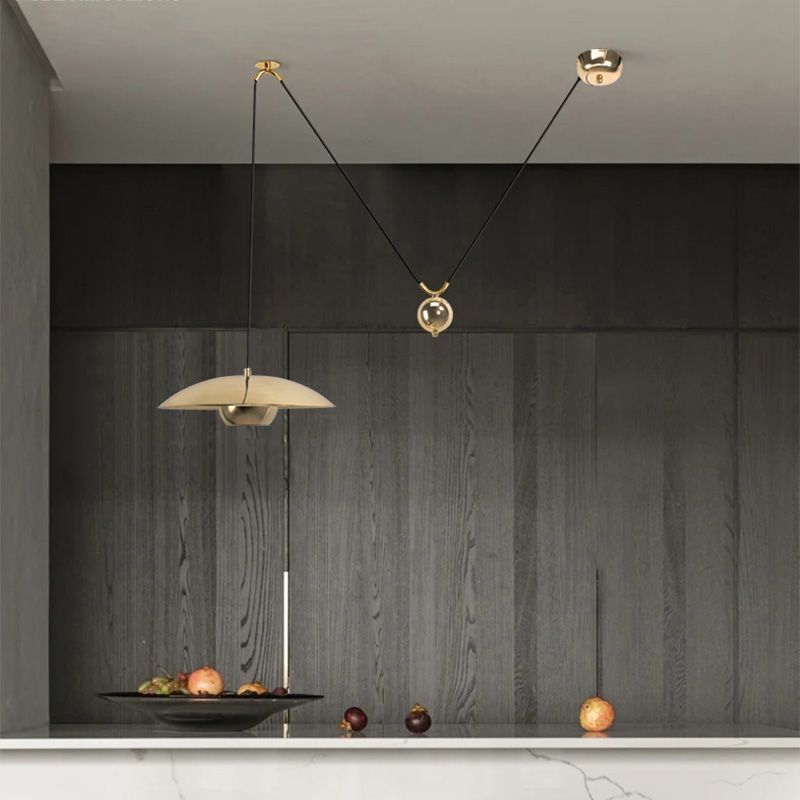 Lampa Sufitowa Wisząca App1451-1cp Złota