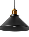 LAMPA SUFITOWA WISZĄCA PORTO BLACK APP016-1CP