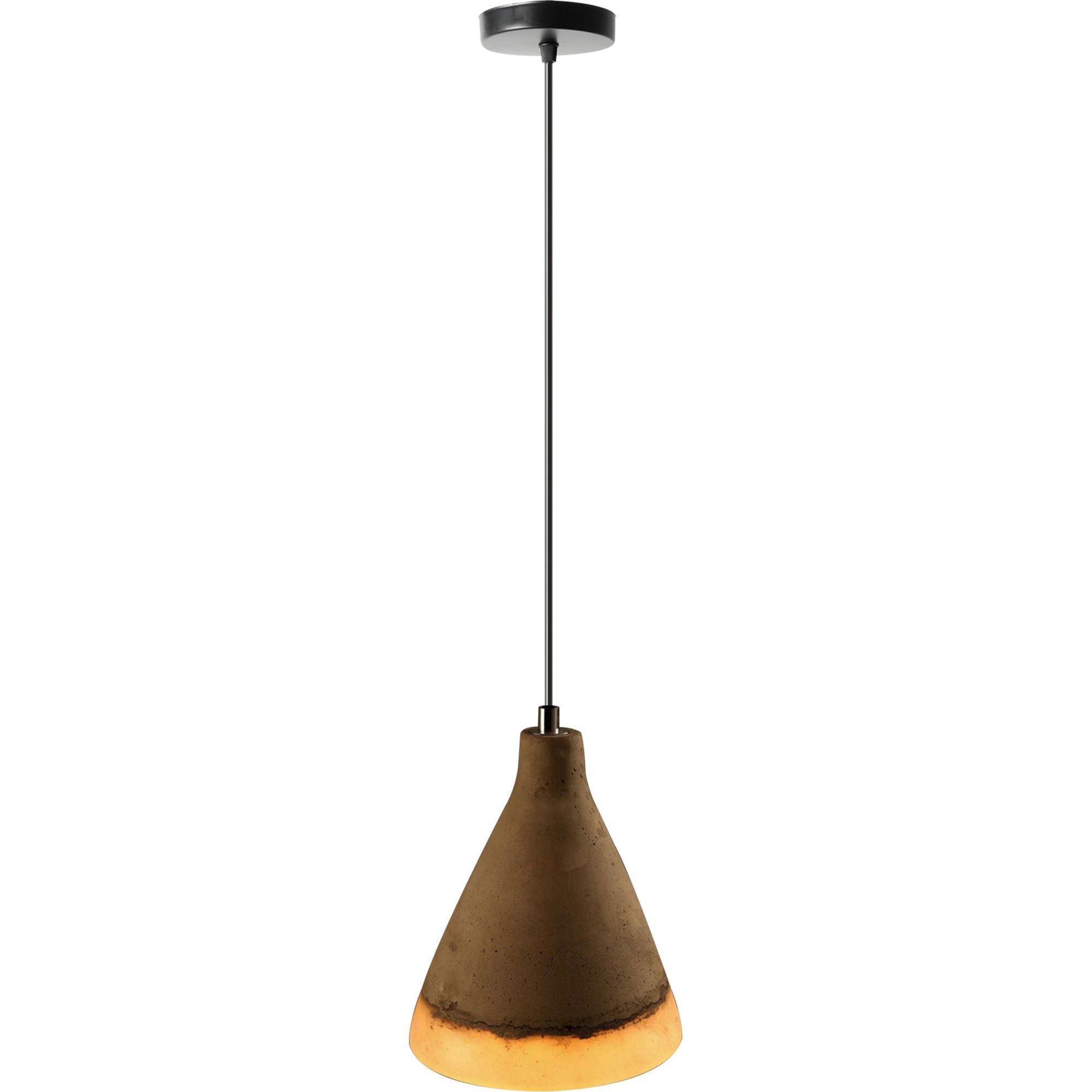 Lampa Sufitowa Wisząca Cementowa Loft APP494-1CP