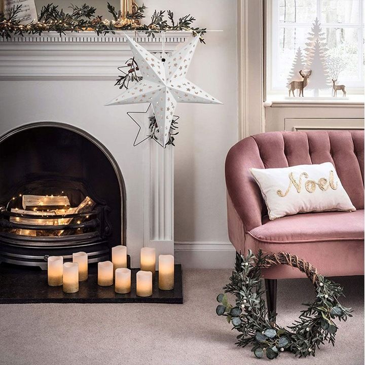 Papierowa gwiazda podświetlana LED SY-001 60cm