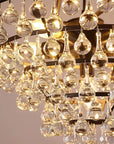 Lampa Kryształowa Wisząca APP1621-3CP Gold 5