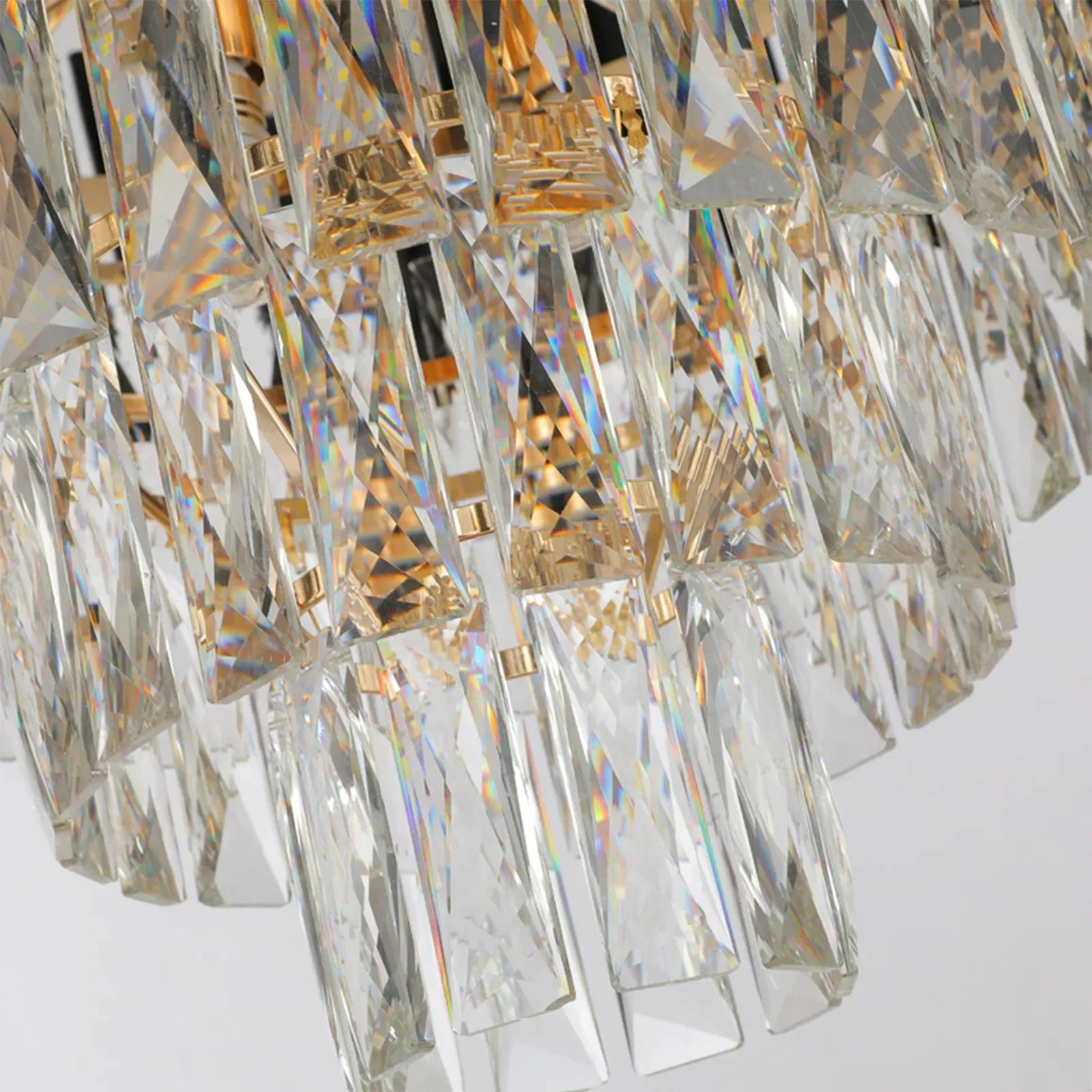 Lampa Wisząca Z Kryształami APP1058-CP 5