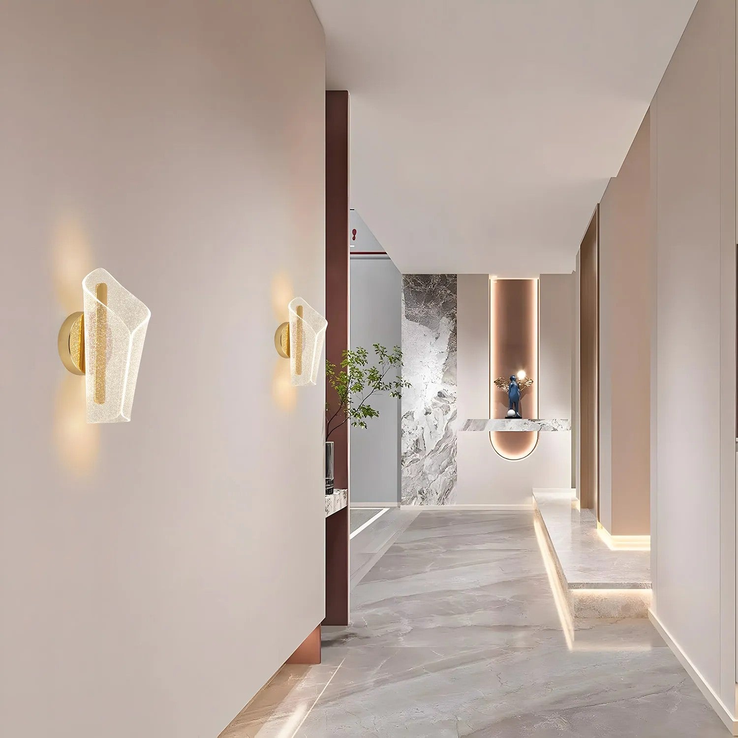Kinkiet LED G030-W Złoty 5
