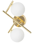 LAMPA ŚCIENNA KINKIET APP1171-2W Złoty 5