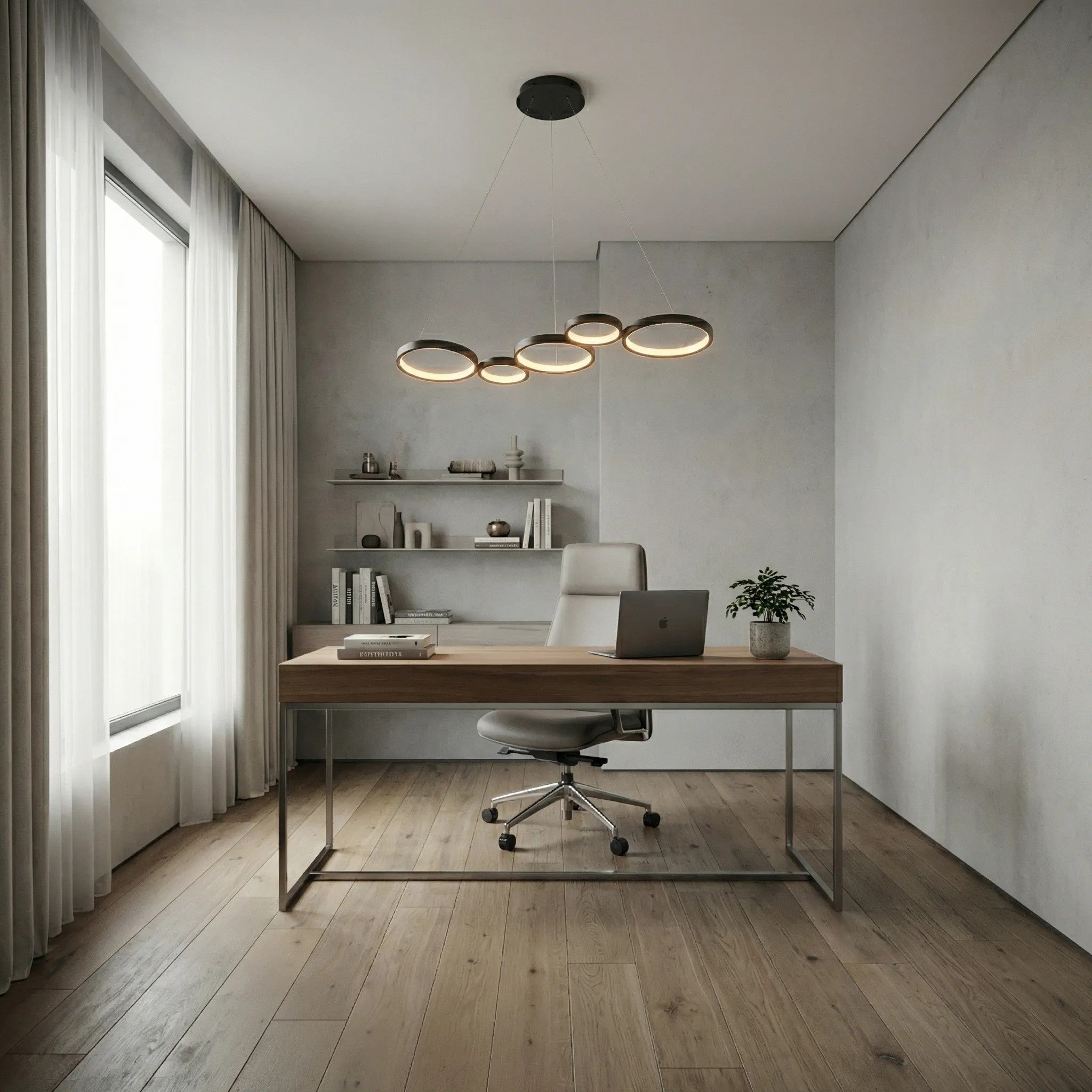 LAMPA SUFITOWA WISZĄCA APP1923-CP Czarna 5
