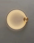 LAMPA ŚCIENNA KINKIET LED APP1385-CW OLD GOLD 30cm 5