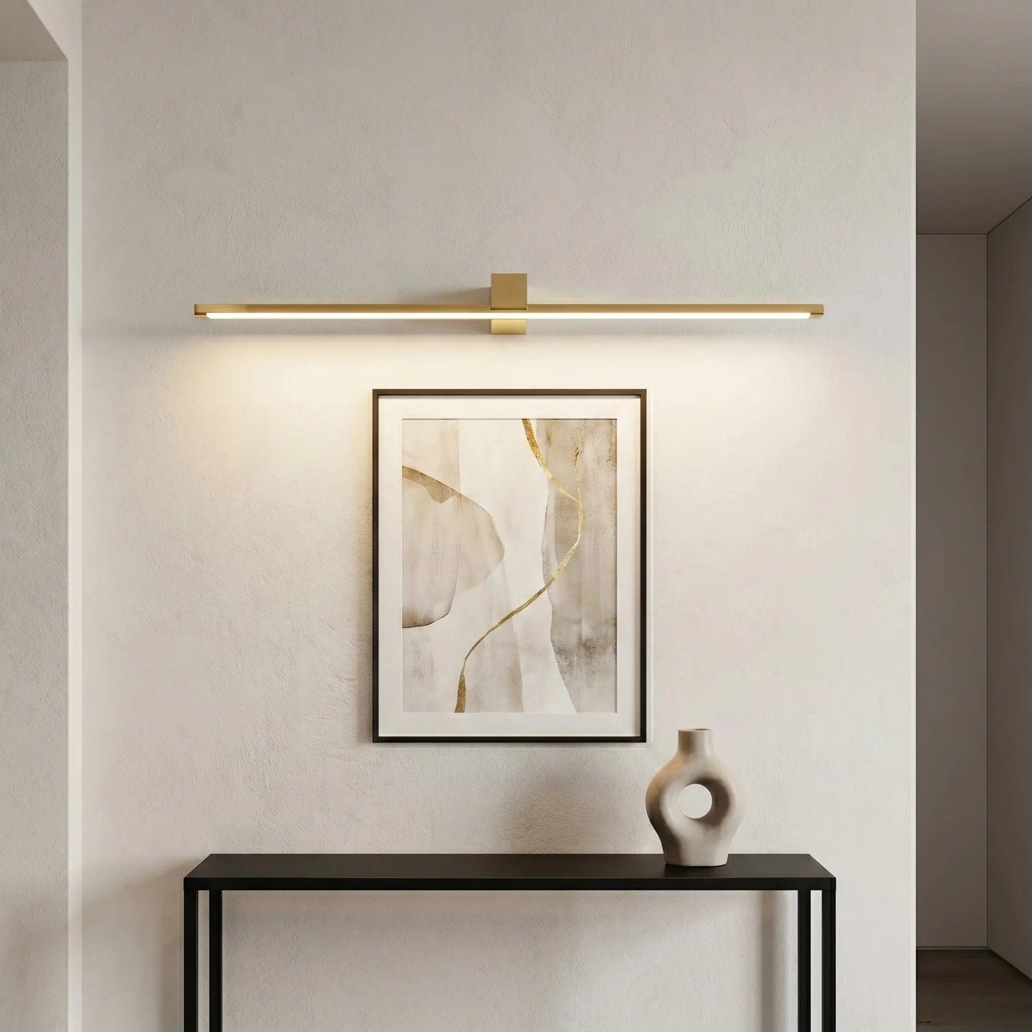 Kinkiet Łazienkowy LED SWE045-1W 80 Cm Złoty 5