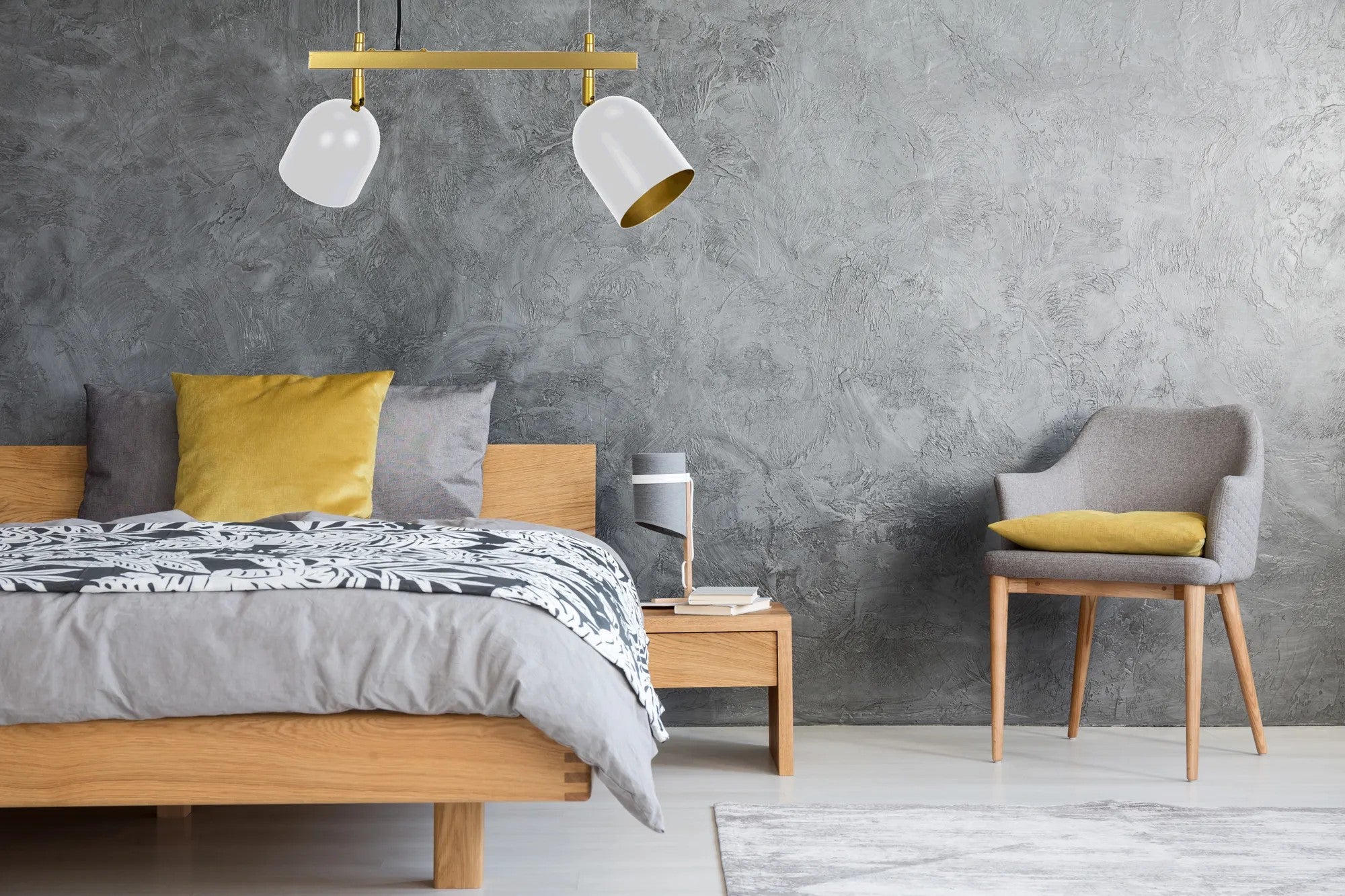Lampa Wisząca APP1032-2CP Biała 5