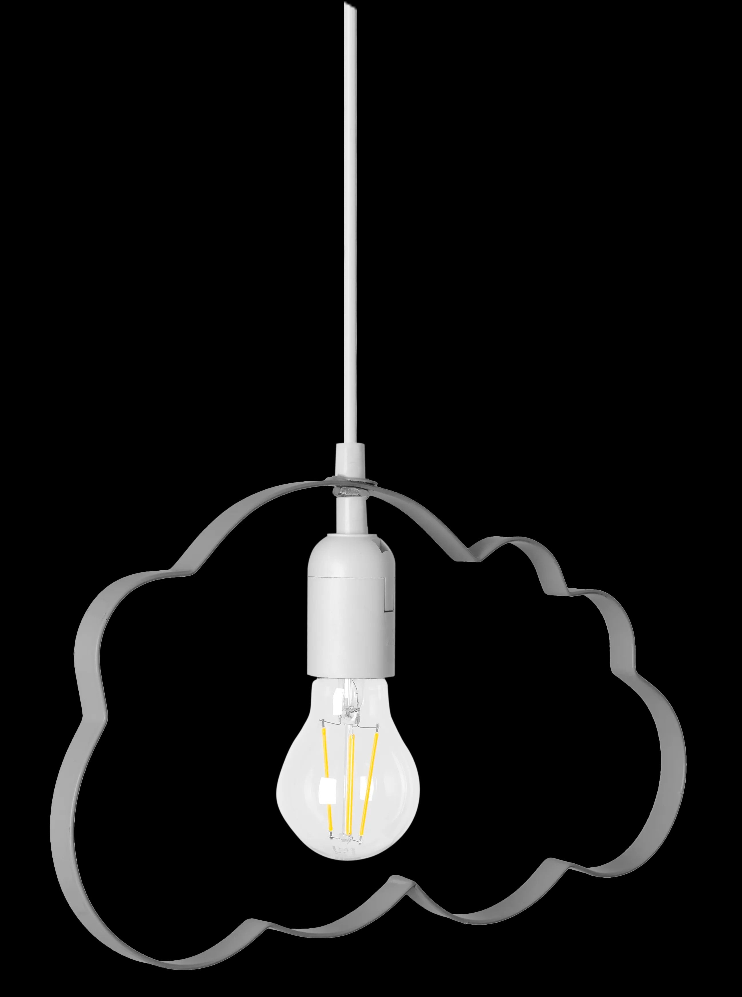 LAMPA WISZĄCA CHMURKA SZARA 5