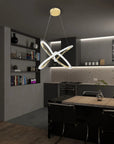 LAMPA WISZĄCA LED G035-CP ZŁOTA 5