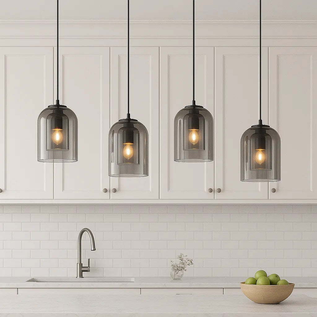 LAMPA WISZĄCA APP1705-1PC Szara 5