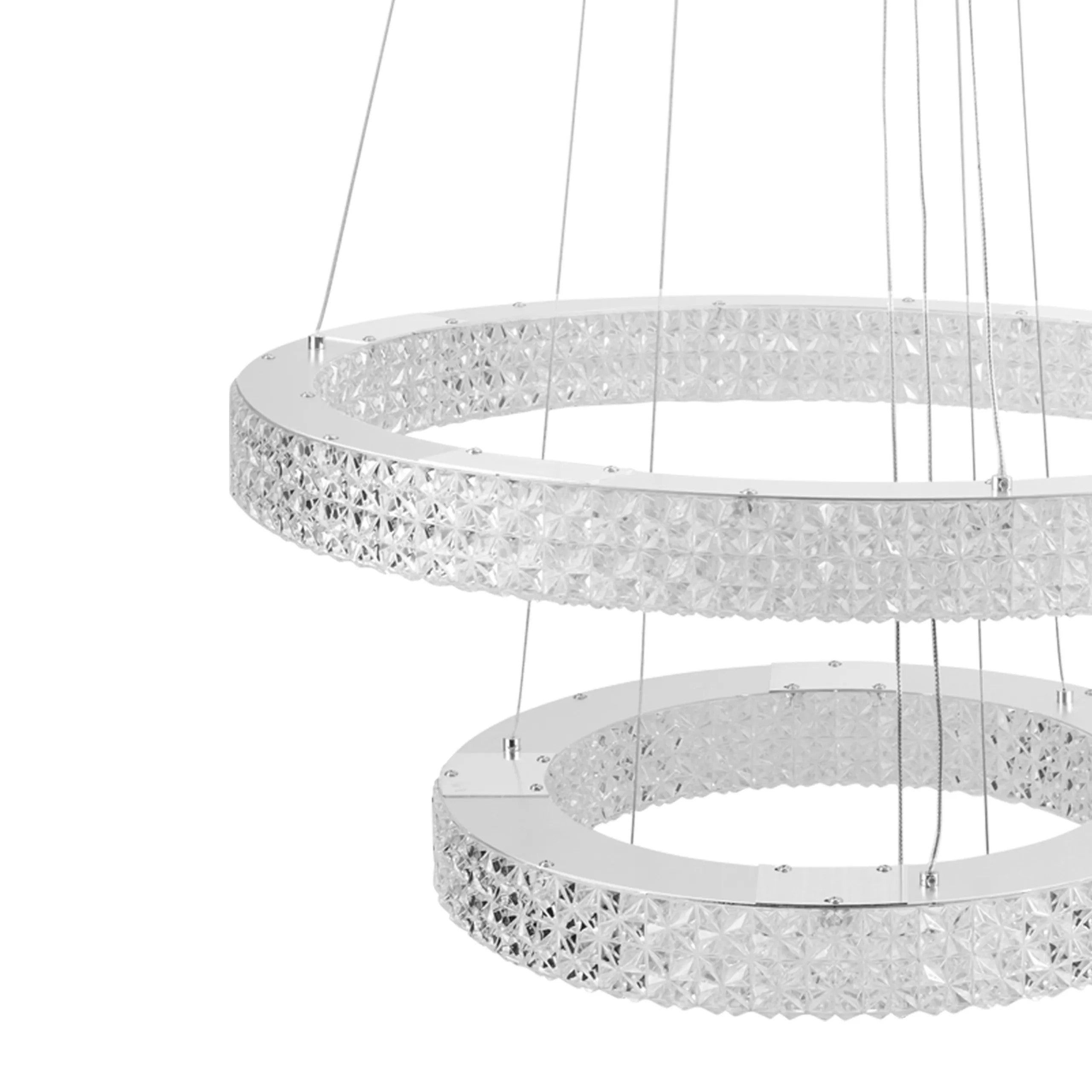 LAMPA WISZĄCA LED KRYSZTAŁOWA MS007-CP Chrom 5