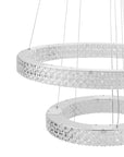 LAMPA WISZĄCA LED KRYSZTAŁOWA MS007-CP Chrom 5