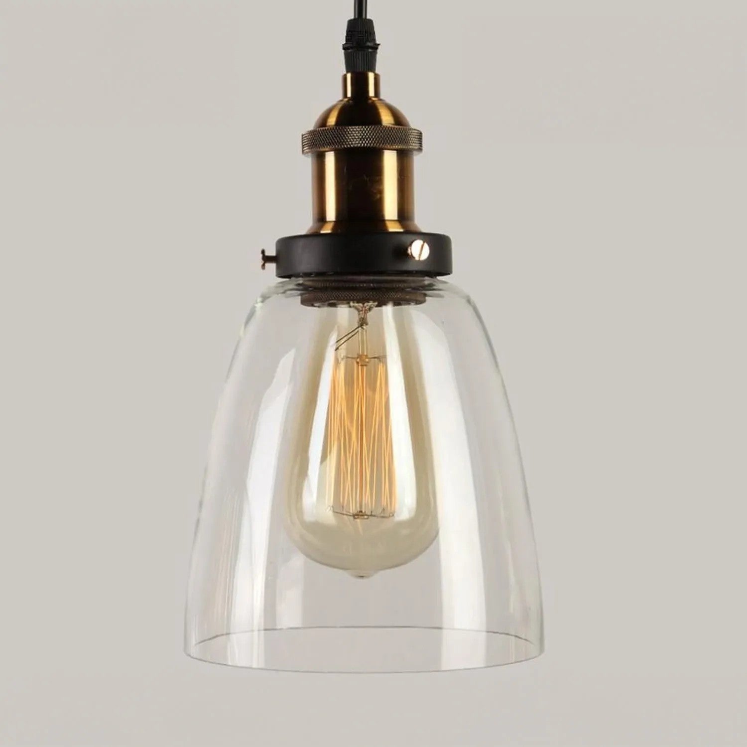 Lampa Sufitowa Wisząca Szklana Verto D APP048-1CP 5