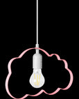 LAMPA WISZĄCA CHMURKA JASNORÓŻOWA 5