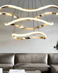 Lampa Wisząca LHJ018-CP3 GOLD 5
