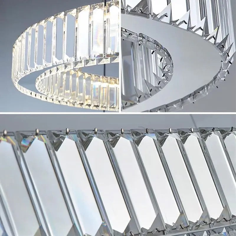 LAMPA SUFITOWA WISZĄCA LED APP1546-CP2 CHROM 5