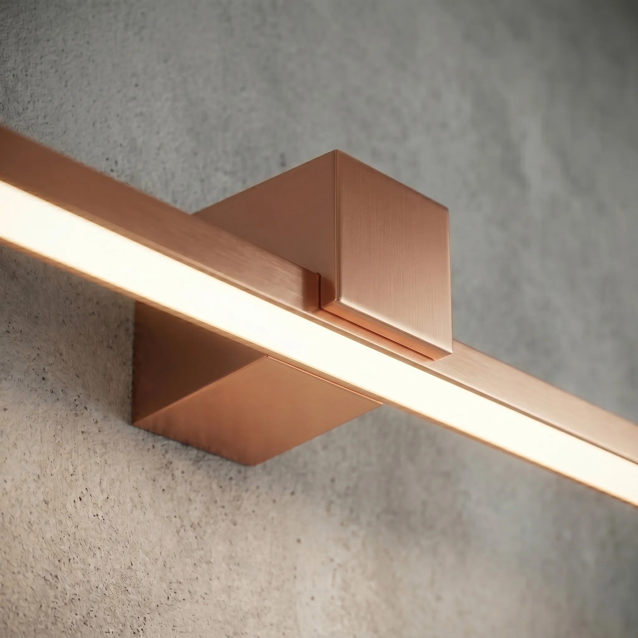 Kinkiet Łazienkowy LED SWE052-1W 40 Cm Miedź Szczotkowana 5