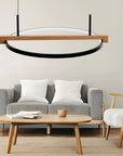 LAMPA LED WISZĄCA DREWNO APP1530-CP 5
