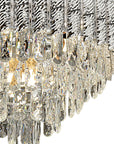 Lampa Wisząca Z Kryształami G055-CP 50cm Chrom 5