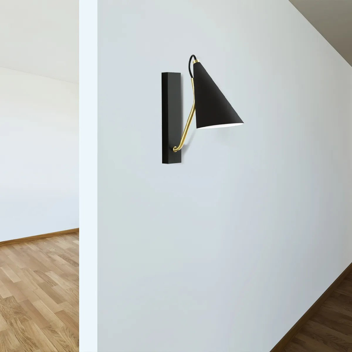 LAMPA ŚCIENNA KINKIET APP1142-1W Czarna 5