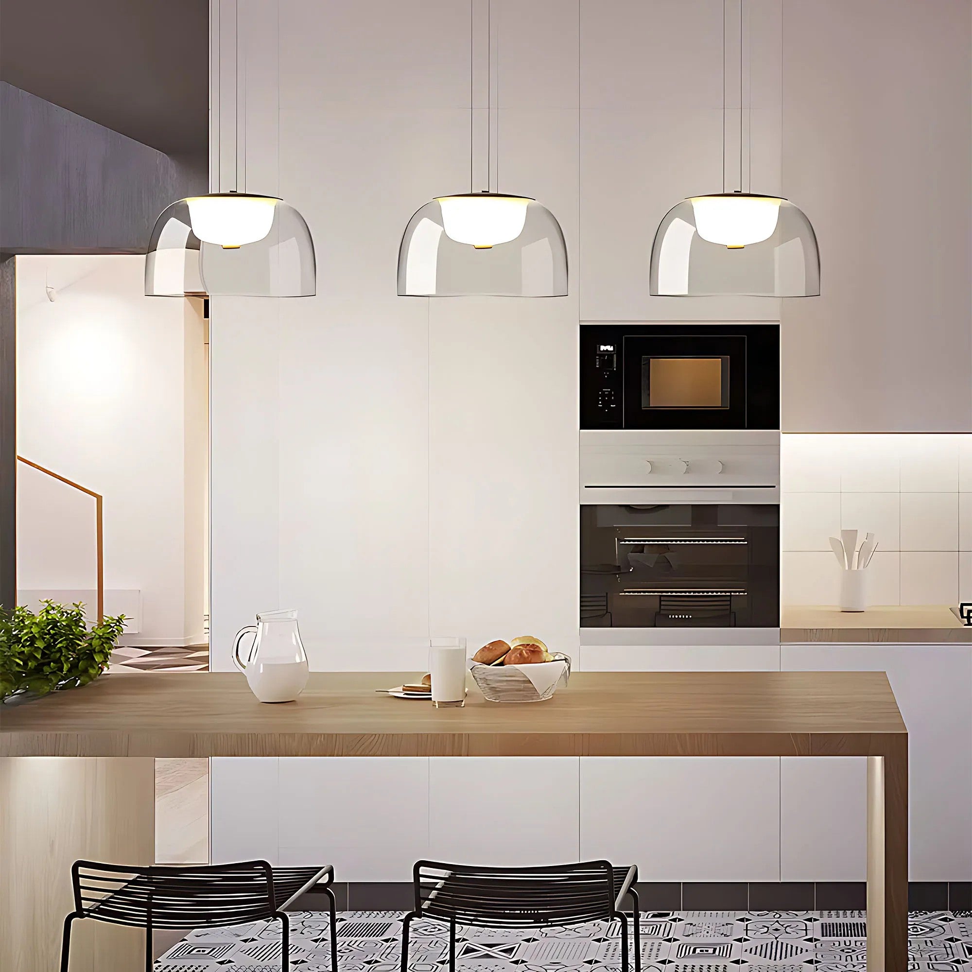 LAMPA WISZĄCA LED APP1690-1PC B Złota 5