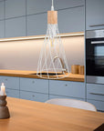LAMPA SUFITOWA WISZĄCA APP1269-1CP Biała 5