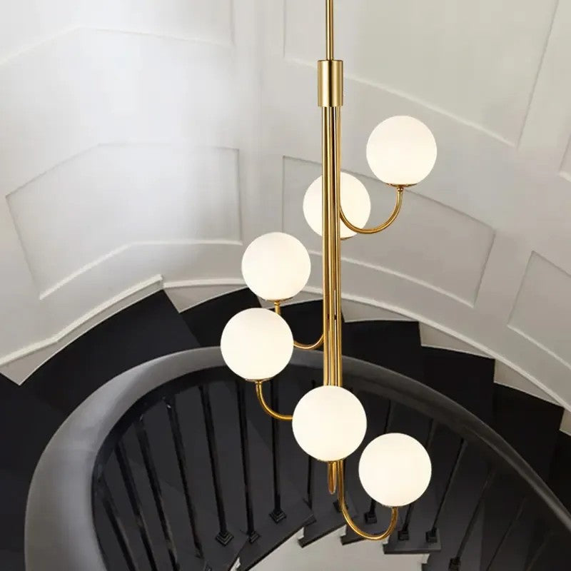 LAMPA SUFITOWA WISZĄCA Gold APP1585-6CP 5
