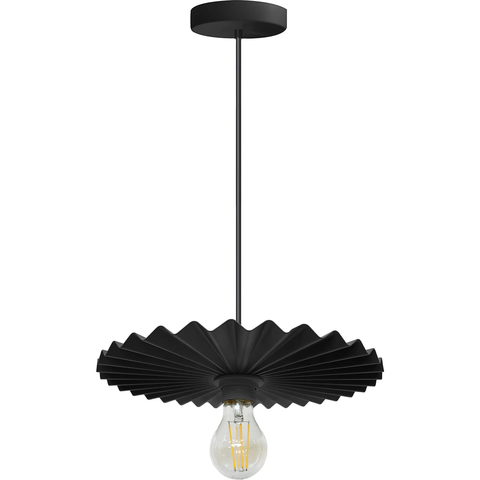 LAMPA SUFITOWA WISZĄCA APP1353-1CP Czarny 5