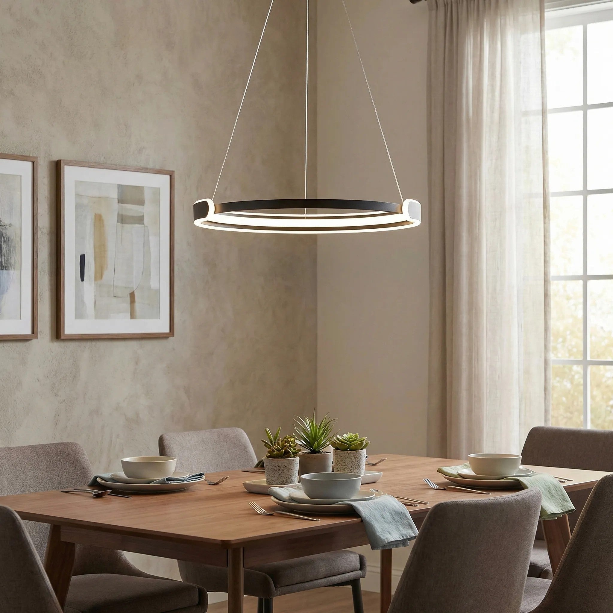 Lampa Sufitowa LED APP1927-CP Czarna 5