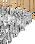 Lampa Wisząca Z Kryształami G052-CP 60CM Złota 5