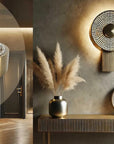Kinkiet APP1509-W BRUSH GOLD 5