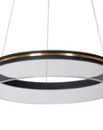 Lampa Wisząca LED APP1191-CP 40cm Czarna 5