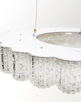 LAMPA WISZĄCA LED MS018-CP Różowe Złoto 40cm 5
