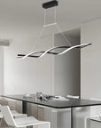 LAMPA SUFITOWA WISZĄCA LED LHJ020-CP CZARNA 5